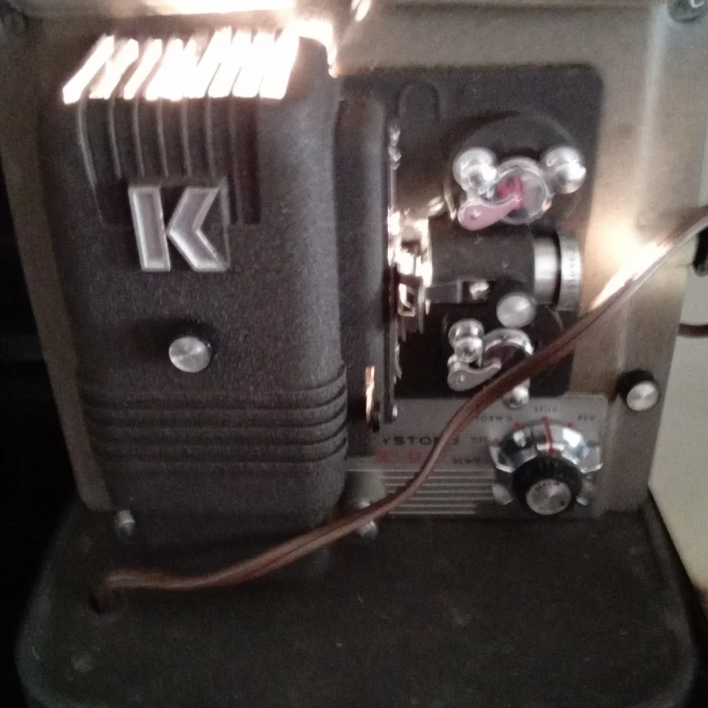 Keystone 8mm Film Projector K-51 Vintage Movie‎ Projector With Case